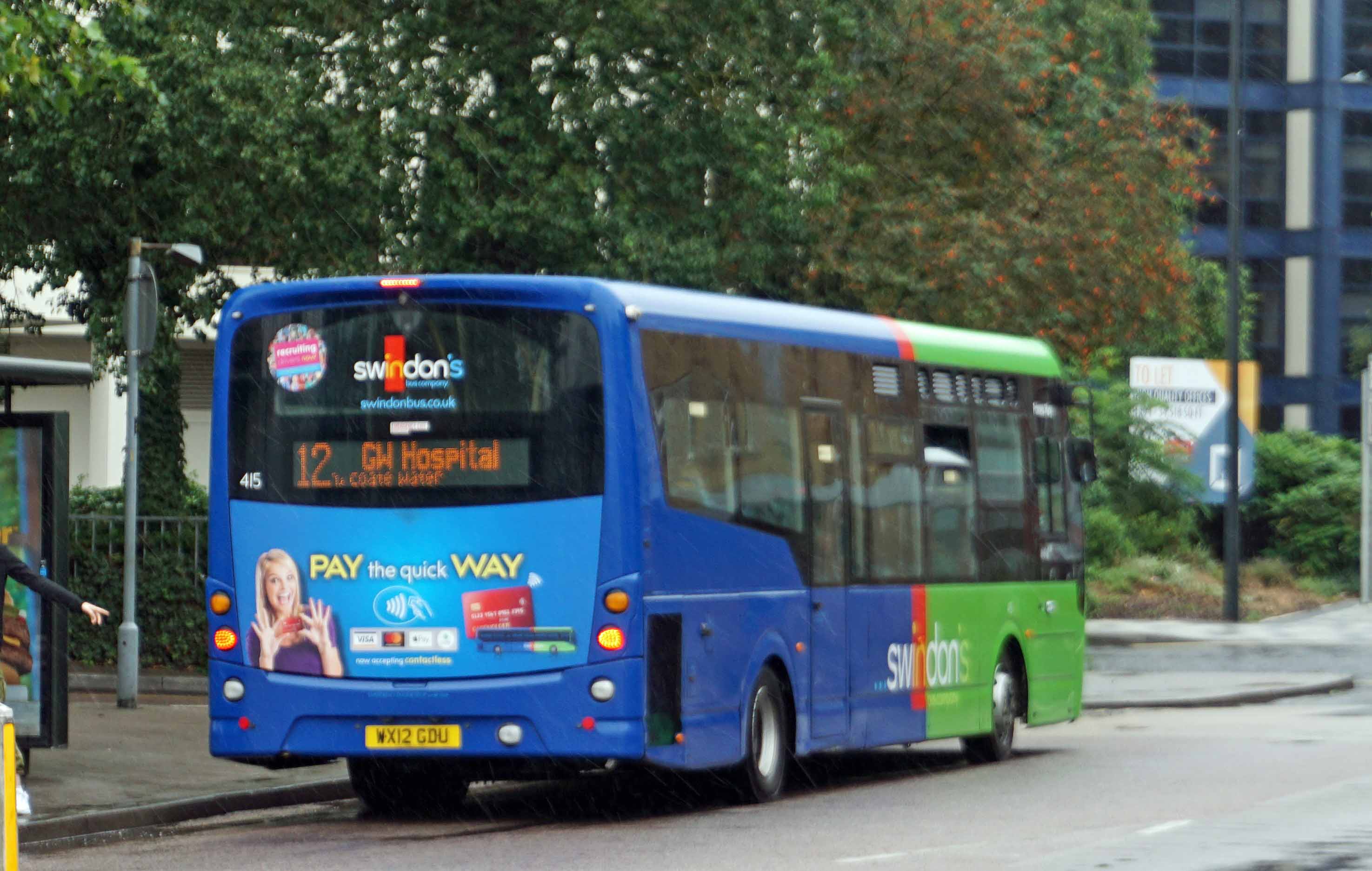 Swindons Wright Streetlite DF 415